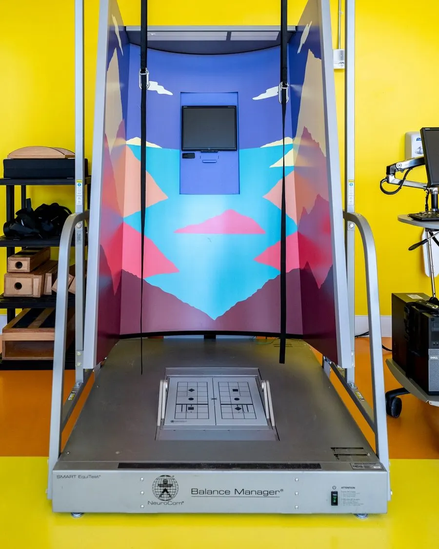 Smart Equitest balance platform used for objective balance assessment